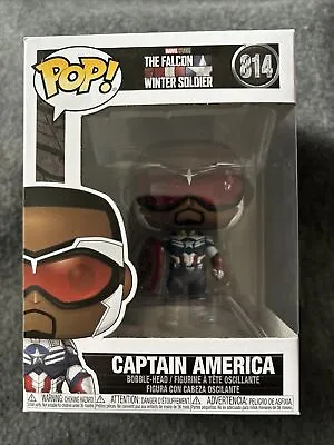 Buy Funko Pop Marvel #814 Captain America TFAWS The Falcon And The Winter Soldier • 9.50£