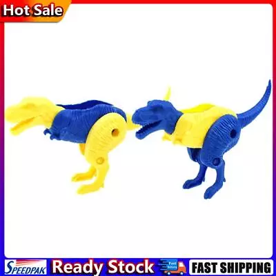 Buy Kids Girl Transform Deformed Simulation Dinosaur Egg Toys Model (T-Rex) Hot • 2.62£