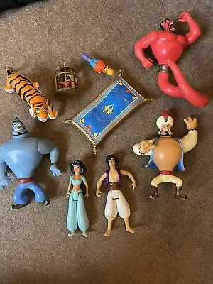 Buy Mattel Disney 1992 Aladdin Action Figure Bundle Vintage  • 35£