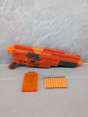 Buy Nerf Star Wars Rebel Blaster Sergeant Jyn Erso Deluxe Orange Foam Dart • 13.99£