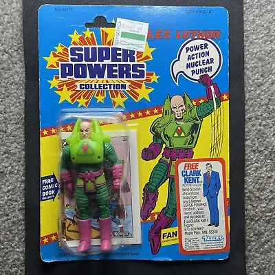Buy DC Super Powers Collection Lex Luthor Action Figure 1984 SEALED Nuclear Punch • 160£