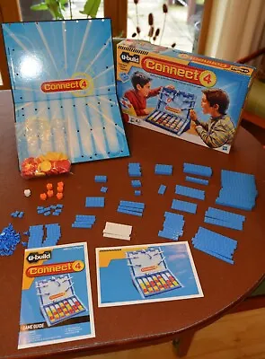 Buy Hasbro Connect 4 U-Build Family Fun Game 2010 Complete • 9.97£