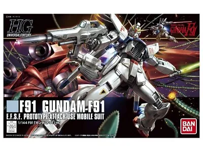 Buy Bandai HGUC 1/144 F91 Gundam-F91 [4573102579553] • 19.61£