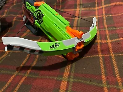 Buy Nerf Zombie Strike Crossfire Toy Gun Crossbow Green - Tested Working • 7.99£