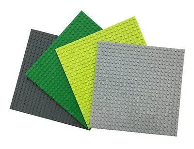 Buy Stackable DOUBLE SIDE 24X24 Stud 19.2x19.2cm Base Plate Board Building Baseplate • 4.50£