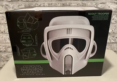 Buy Star Wars The Black Series Scout Trooper Premium Electronic Roleplay Helmet NEW. • 134.99£