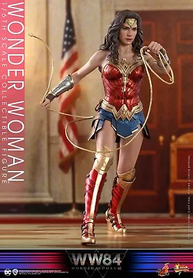 Buy New Hot Toys MMS584 WW1984 1/6 Wonder Woman Regular Ver. Action Figure In Stock • 265£