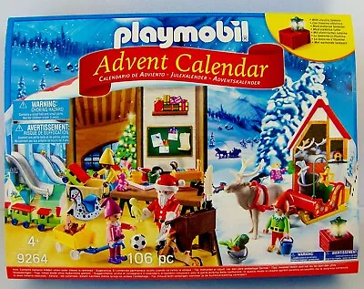 Buy Playmobil Christmas Advent Calendar 9264 Santa's Workshop • 34.99£