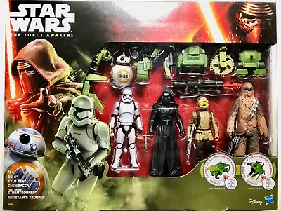 Buy Disney Star Wars The Force Awakens 5 Figure Pack By Hasbro - BNIB • 24.98£
