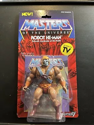 Buy HEMAN MOTU SUPER 7  ROBOT HEMAN  - Masters Of The Universe • 25£