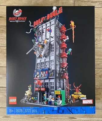 Buy Lego Daily Bugle 76178 Complete With 25 MiniFigs New & Sealed Worldwide Shipping • 299.99£