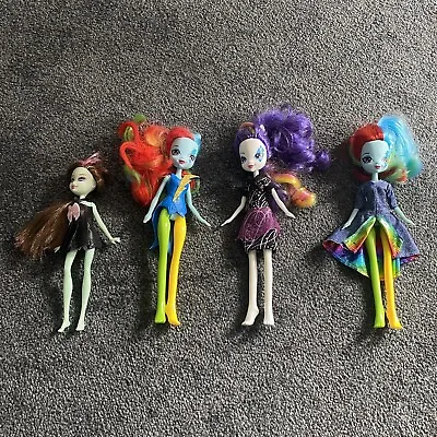 Buy My Little Pony Equestria Girls Doll Bundle Job Lot X 3 Dolls 9 & X1 Monster High • 12£