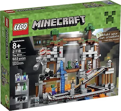 Buy BRAND NEW AND SEALED LEGO Minecraft The Mine - 21118 !! • 251.99£