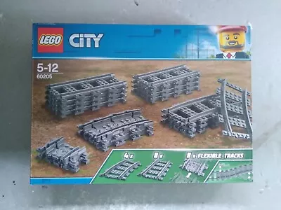 Buy LEGO CITY: Tracks (60205) 8 Straights 4 Curves 8 Flexible Track Pieces USED VGC • 15£