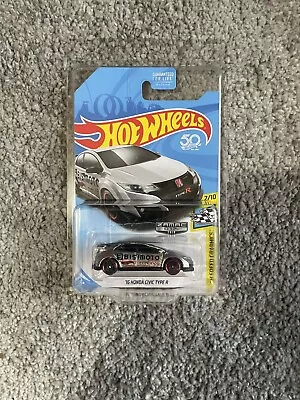 Buy 2018 Hot Wheels Walmart Only Zamac 16 Honda Civic Type R HW Speed Graphics • 14.95£