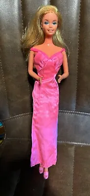 Buy 1977 Barbie Superstar Vintage Doll With Original Dress • 77.08£