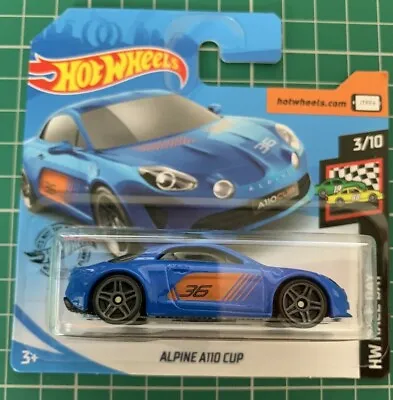 Buy Hot Wheels Alpine A110 Cup Blue HW Race Day Number 80 New And Unopened • 19.99£