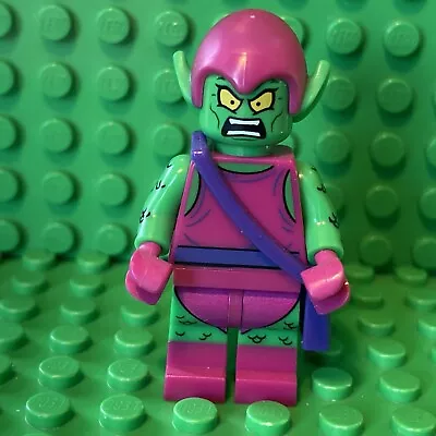 Buy LEGO Marvel Super Heroes Green Goblin Minifigure Sh271 From Set 76057 Bridge New • 13.99£