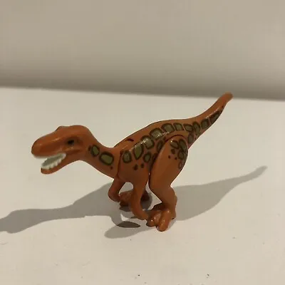 Buy Playmobil Dinosaurs: Small Orange Raptor Dino With Brown Patches • 3£