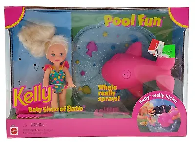 Buy 1996 Pool Fun Kelly Barbie Doll / Paddling Fun Shelly / Mattel 17052, NrfB • 72.74£