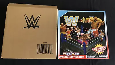 Buy WWE/WWF WrestleMania Official Retro Ring Mattel  Sealed Box With Outer New • 68£