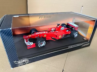 Buy 1/18 Hot Wheels 2001 Ferrari F2001 Michael Schumacher World Champion. Marlboro • 75£
