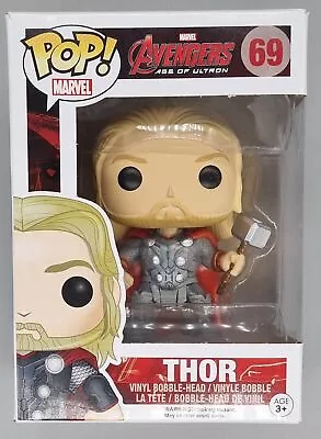 Buy Funko POP #69 Thor - Avengers Age Of Ultron Vaulted - Includes Protector • 21.99£