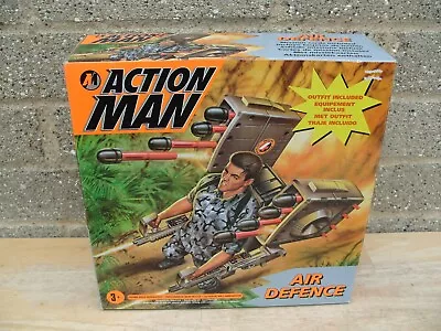 Buy Vintage Boxed Hasbro 1996 Action Man Air Defence Multi Firing Missile Launcher • 25£