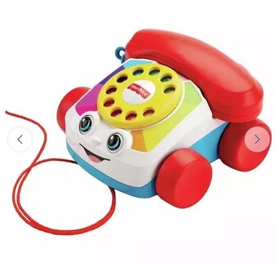 Buy Fisher-Price Chatter Telephone Infant/Toddler Pull Along Toy • 9.99£