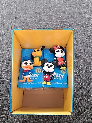 Buy Disney Mickey And Friends Funko Pop Mystery Mini Bundle Joblot X4 Display Box • 20£