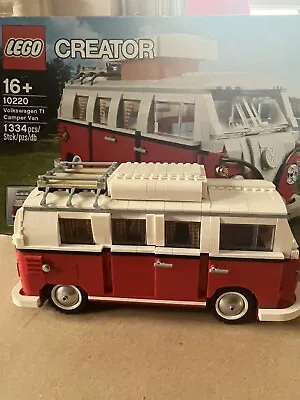Buy LEGO Creator Expert Volkswagen T1 Camper Van (10220) • 33£
