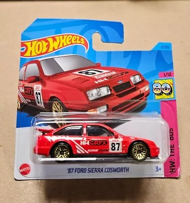 Buy Hot Wheels ‘87 Ford Sierra Cosworth. HW The 80s. New Collectable Toy Model Car. • 3.99£