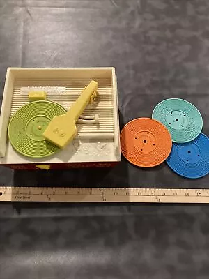 Buy Vintage 1971 FISHER PRICE Record Player With Records Working • 15.74£