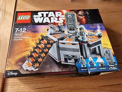Buy LEGO Star Wars Carbon-Freezing Chamber (75137) • 1.51£