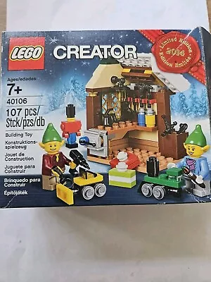 Buy Lego Creator 40106 Christmas Toy Workshop Ltd Edition 2014 107 Pcs  • 14.99£