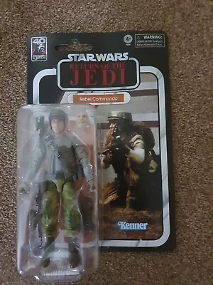 Buy Star Wars Return Of The Jedi - Black Series Rebel Commando Action Figure Kenner • 24.99£