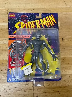 Buy Marvel Spider Man Toy Biz Alien Spider Slayer Action Figure BNIP • 29.99£