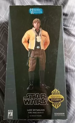 Buy Star Wars Sideshow Collectibles 12  Luke Skywalker Yavin Ceremony Figure • 80£