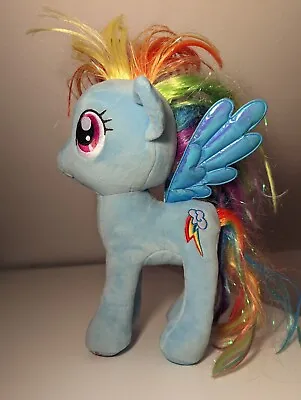 Buy My Little Pony Rainbow Dash Sparkle TY Plush 12  2015 • 0.99£