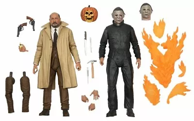 Buy Neca Hallween 2 Ultimate Michael Myers & Dr. Looms 2 Pack • 84.16£