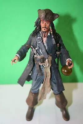 Buy Neca Pirates Of The Caribbean Captain Jack Sparrow Action Figure 2004 • 10.99£