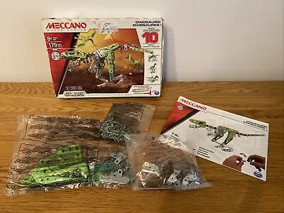 Buy Meccano Maker System - 10 In 1 Dinosaur Models, T-Rex Raptor - NEW (box Opened) • 12.99£