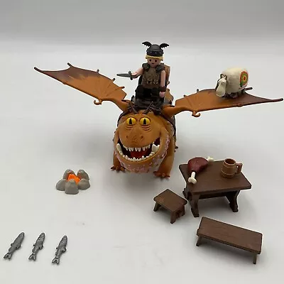 Buy Playmobil 9460 How To Train Your Dragon Fishegs And Meatlug 9460 • 25£
