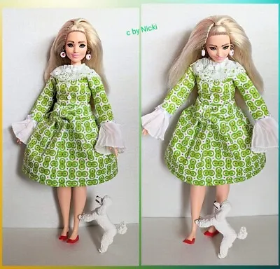 Buy Fashion Set Of 4 Pieces For Barbie Collector Curvy Model Muse Looks BMR Size Dolls • 20.47£