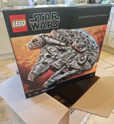 Buy LEGO Star Wars UCS Millennium Falcon (75192). New & Sealed + Wicked Brick Stand • 620£