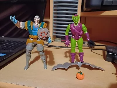 Buy Vintage 1991 Toybiz Marvel MCU Green Goblin And X-Men/X-Force Cable Figures. • 28£