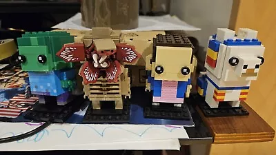 Buy LEGO BRICKHEADZ: Demogorgon & Eleven (40549) Plus 2 X Minecraft Brickheadz • 25£