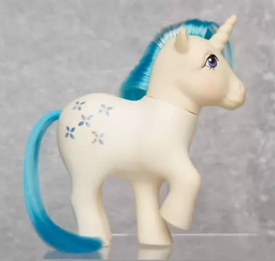Buy My Little Pony G1 Majesty White Unicorn Glitter Symbol Vintage 1983 Hong Kong • 7.99£