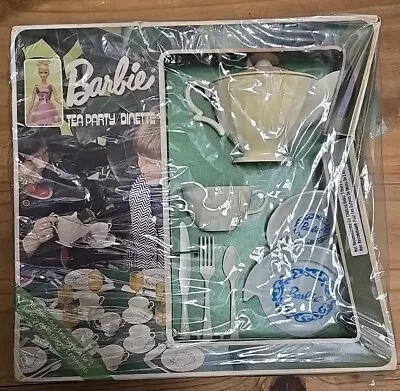 Buy 1960s Barbie Tea Party / Dinette Made In Canada NIB. Rare Find. Plastic Tea Set. • 23.62£