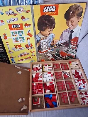 Buy Vintage 1960s Lego In Wooden Box • 150£